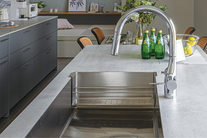 浄水器一体型タッチレス水栓